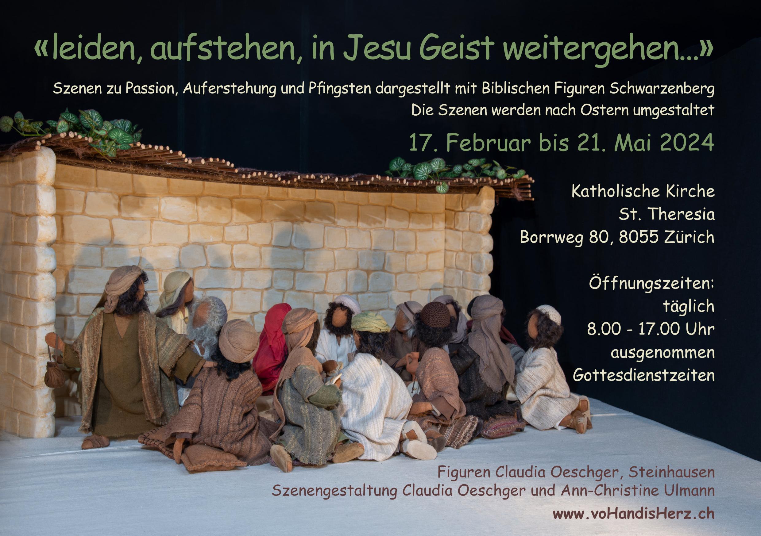 2024 «leiden, aufstehen, in Jesu Geist weitergehen...»